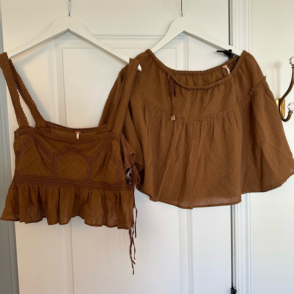 NWT Free People Skirt Set
